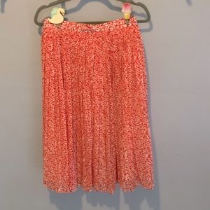 J Crew floral skirt
